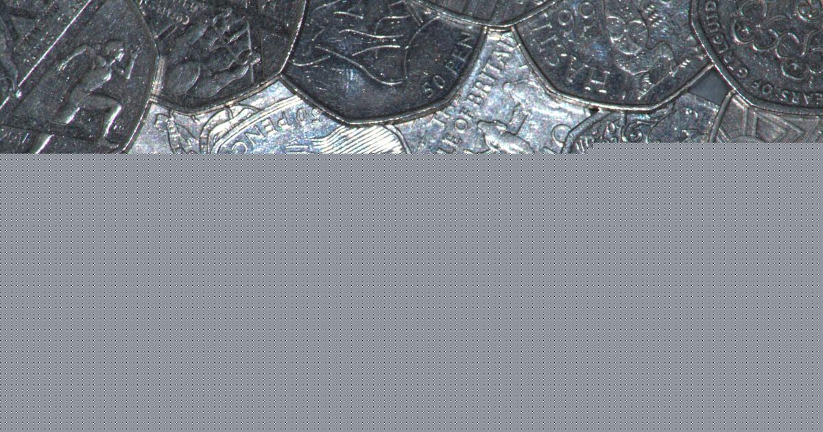 The rare Royal Mint 50p coin selling for more than 300 times its face value
