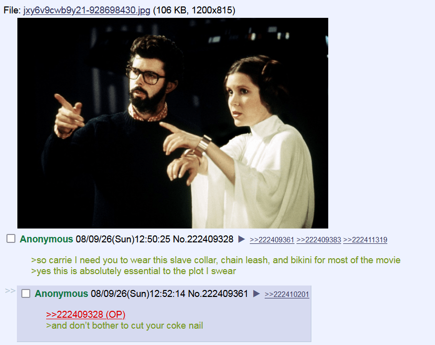Greentext Stories - Anon Likes Star Wars | /r/Greentext