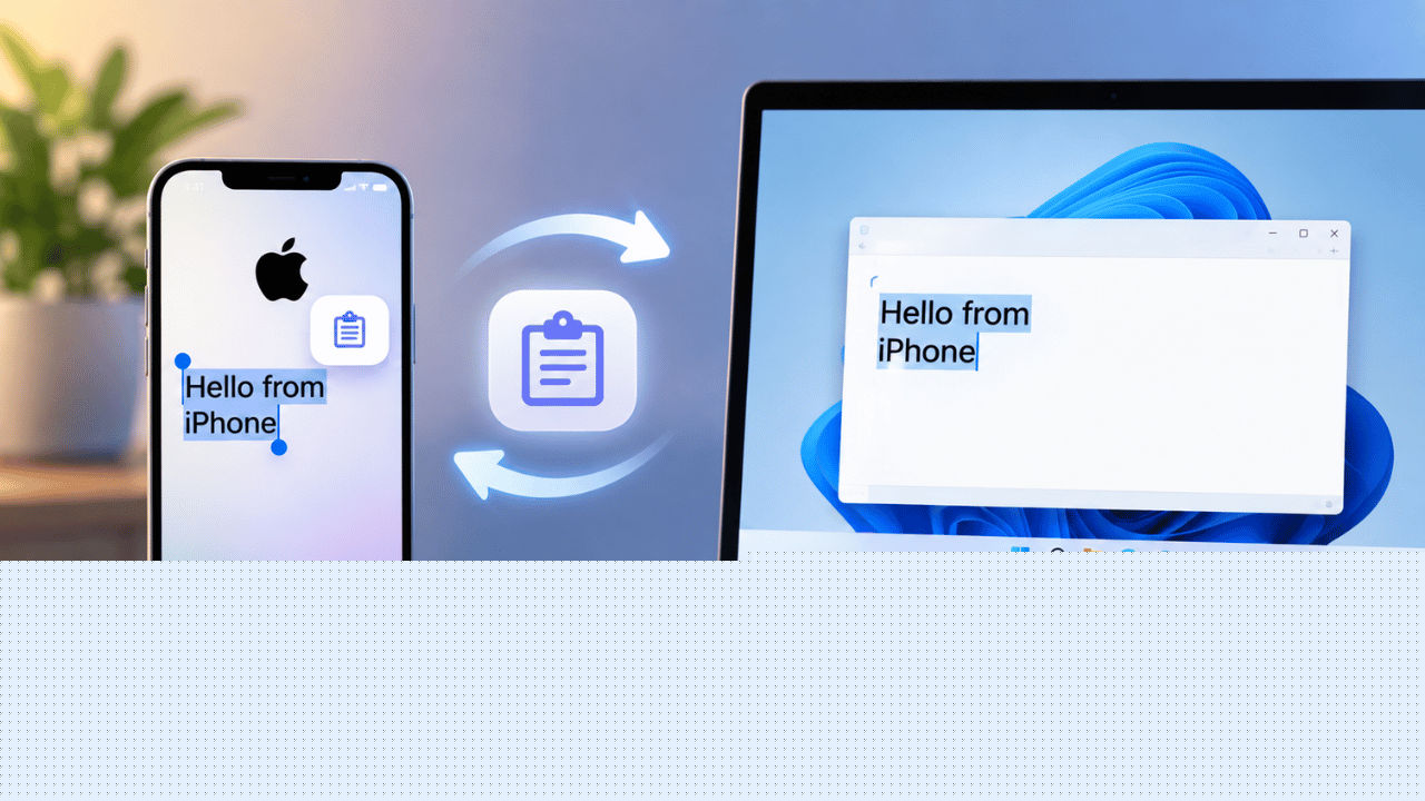 You may soon be able to copy paste text between your iPhone and Windows PC, but there is a catch