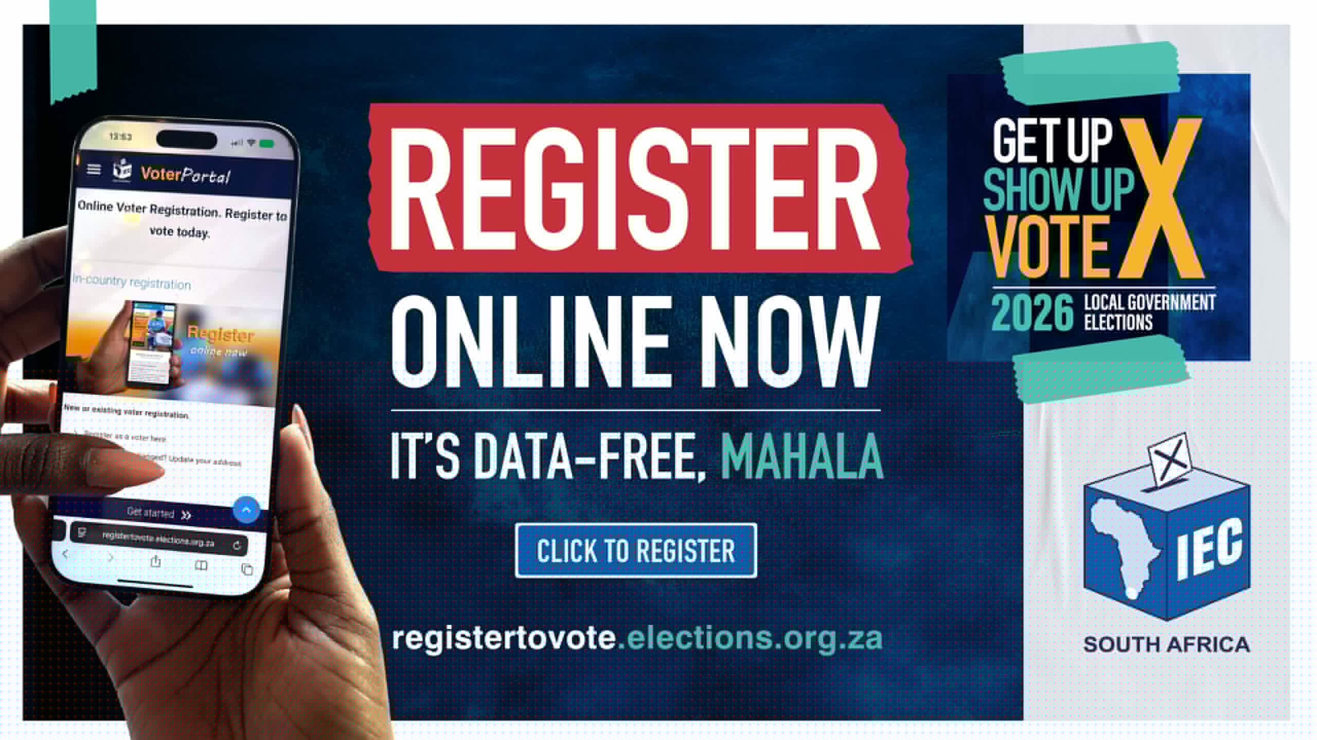 ‘Register today or lose your vote,’ warns IEC as midnight deadline approaches