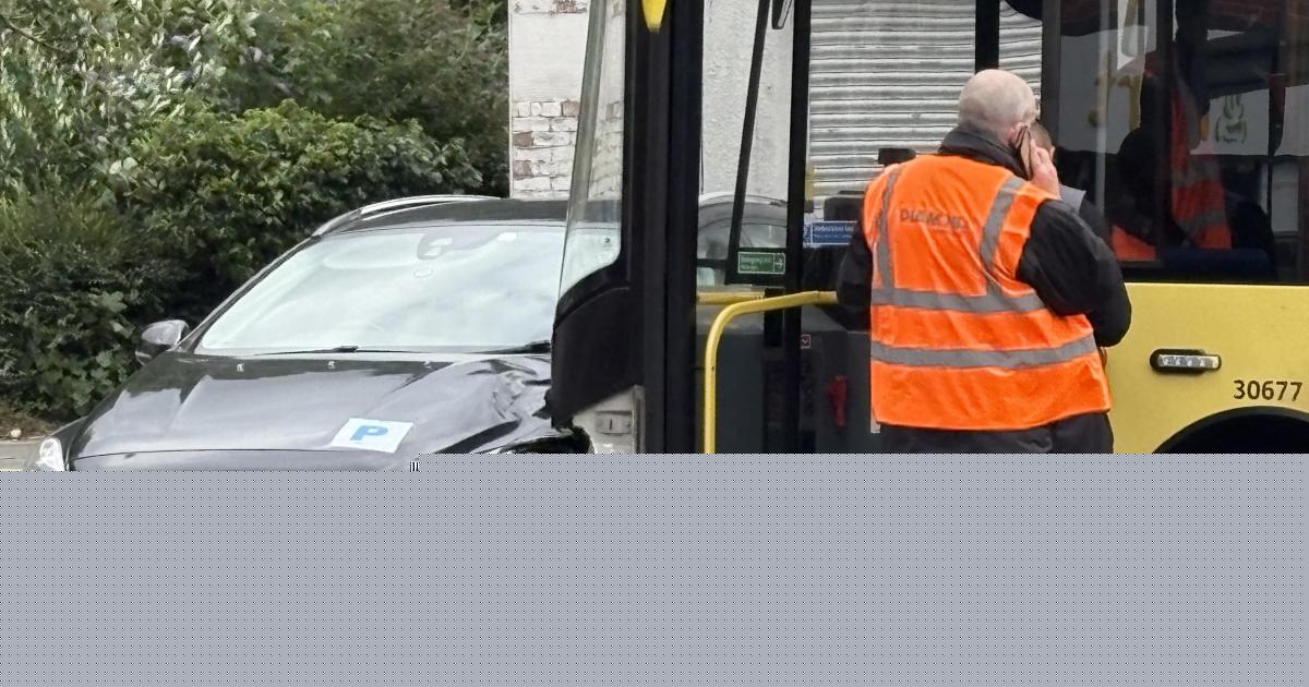 Passenger speaks out after car and bus crash at Bolton junction