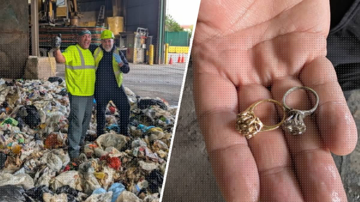 How 2 rings were found after being thrown out in Brooklyn