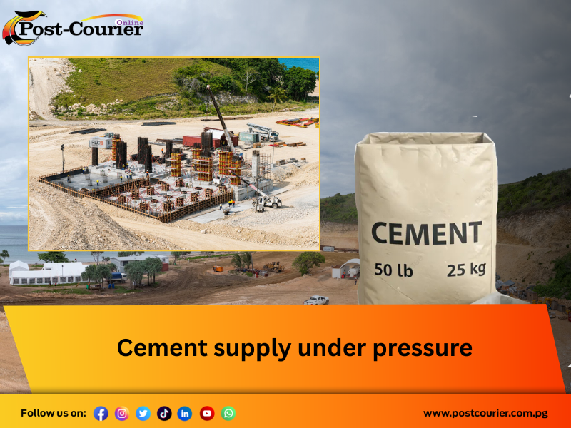 Cement supply under pressure