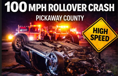 One Seriously Injured in High-Speed Rollover Crash in Pickaway County