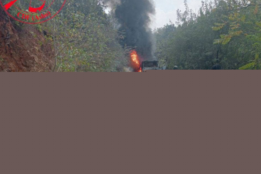 Myanmar Junta Reinforcement Convoy Retreats After Heavy Casualties Near Strategic Base in Magway, Sources Say