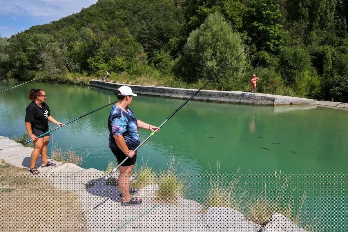 « L’objectif, ce sera déjà d’en attraper une ! » : dans le haut Var, les femmes se lancent à la pêche des plus belles truites