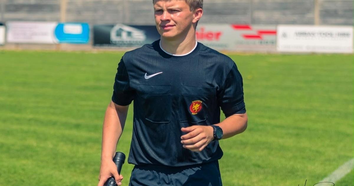 Rising Somerset football referee gaining recognition for dedication