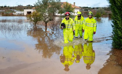 La CHD emite 85 avisos por riesgo de inundación a causa de las borrascas