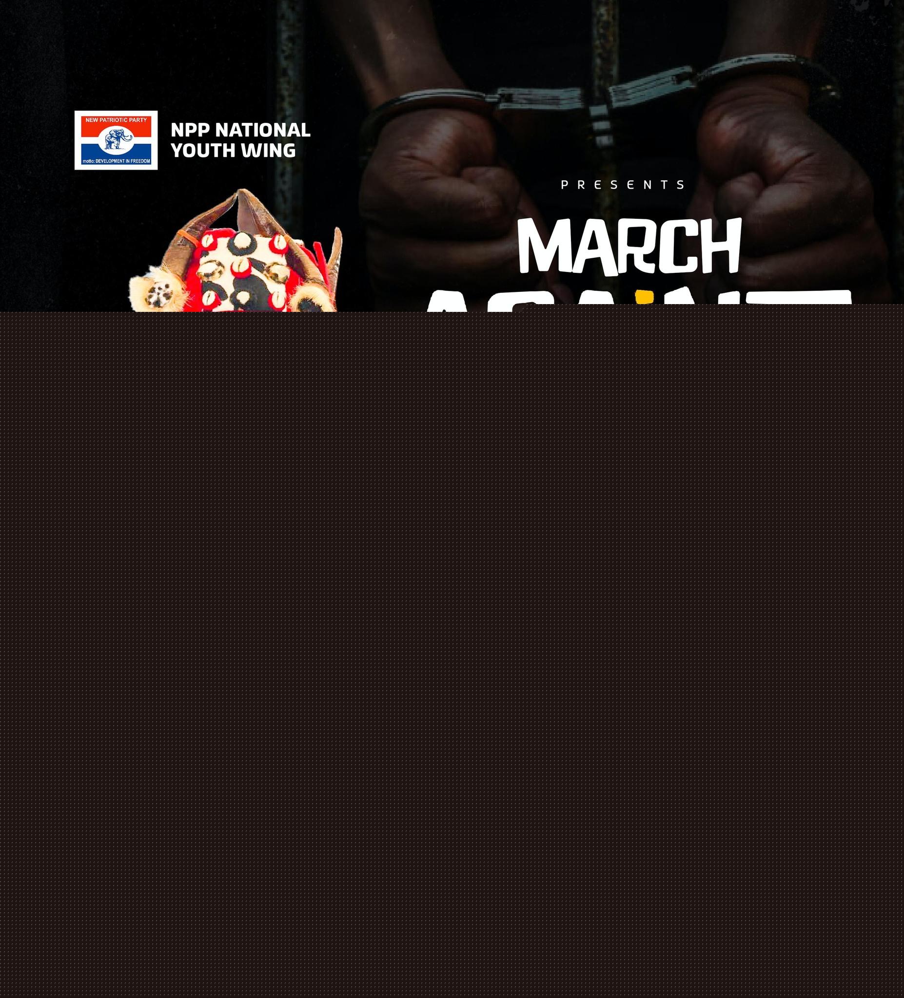 NPP holds ‘yɛn suro ahunahuna’ against alleged government intimidation