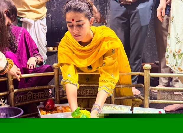 Ananya Panday shares glimpses of her spiritual visit to Bhimashankar Jyotirlinga; see pics