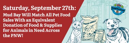 Comment on Mud Bay to match all Customers’ pet food purchases on Neighborhood Pet Store Day by Bright Future Up