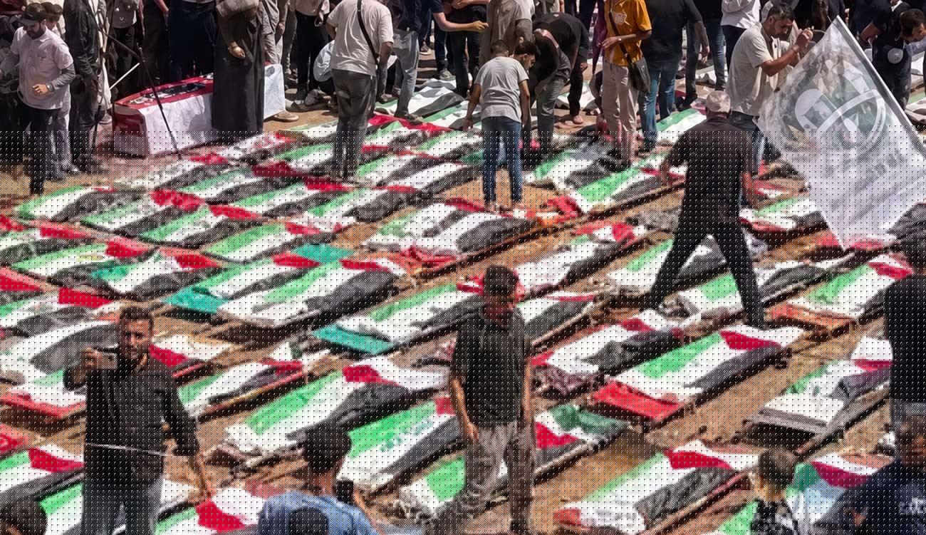 Gaza : Des funérailles collectives pour une centaine de Palestiniens