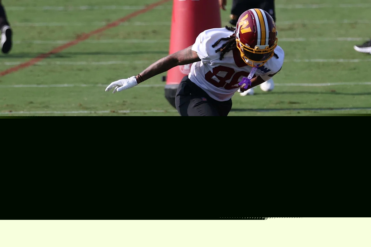 Commanders' Terry McLaurin can't hide excitement over rookie wideout