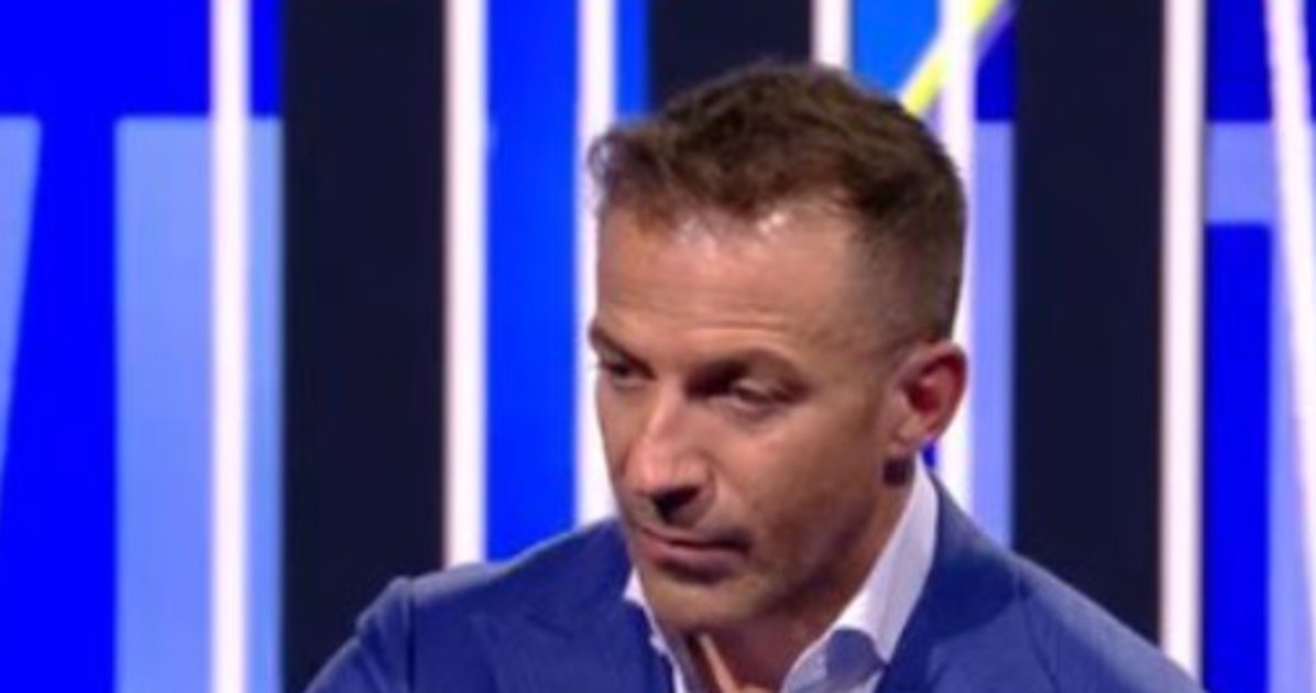 Spalletti gela Del Piero in tv: "Non ci sono spunti per parlare"