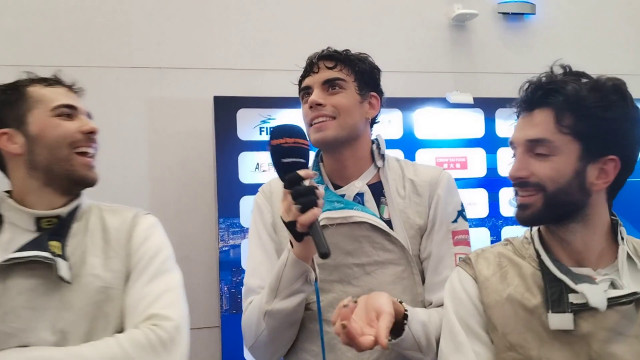 Azzurri del fioretto “Bravi e compatti, continuare così”