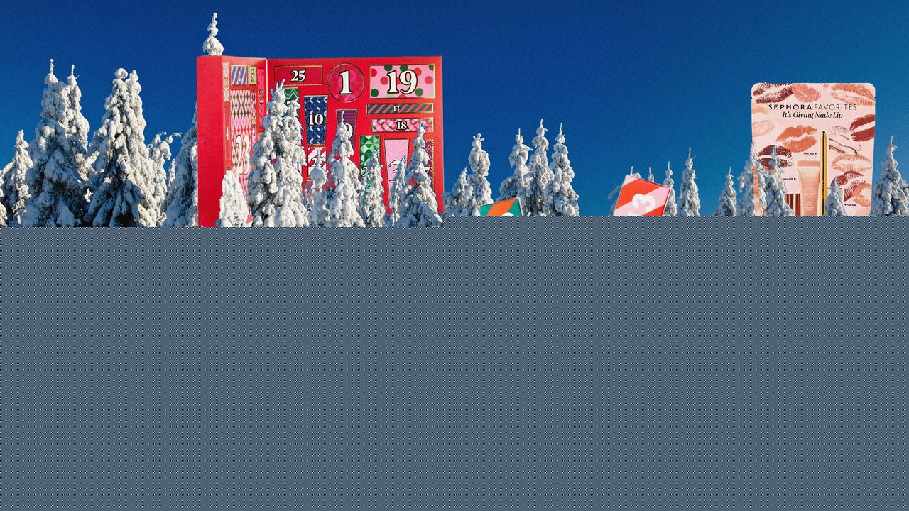 Sephora’s 2025 Advent Calendar Is Here—Here’s What’s Inside