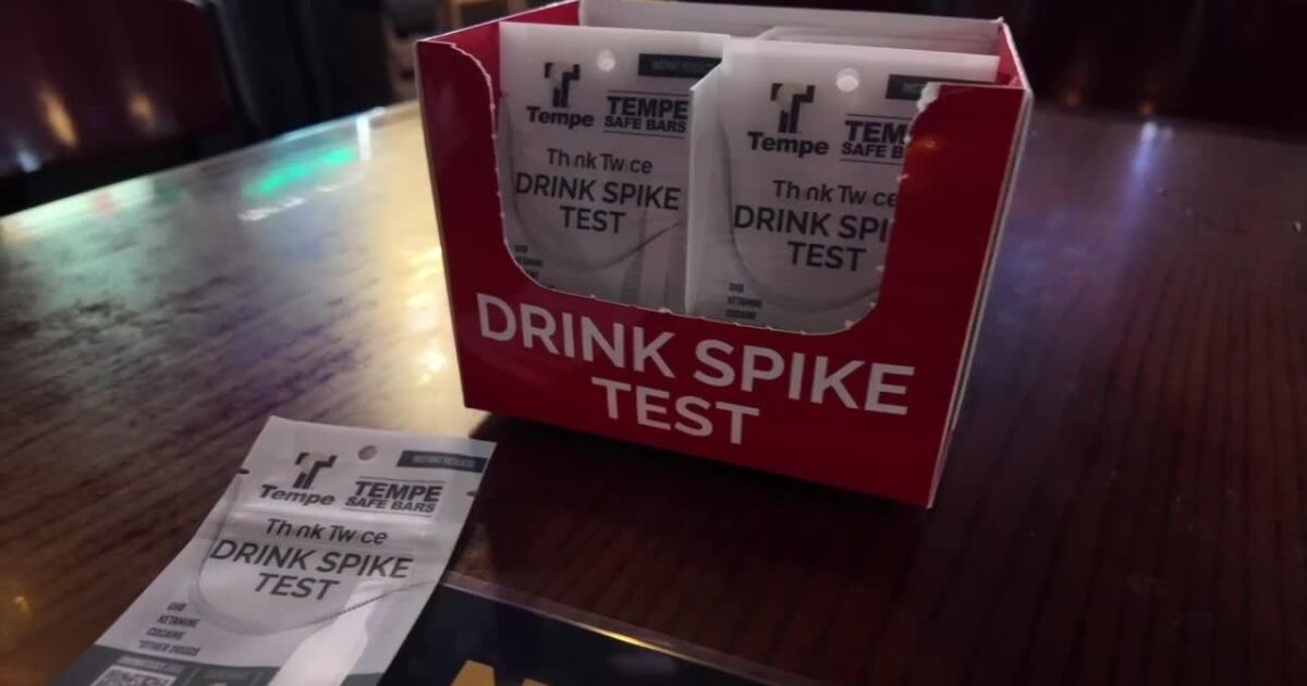 Bars must offer drink spike detection kits to customers under Tempe ordinance