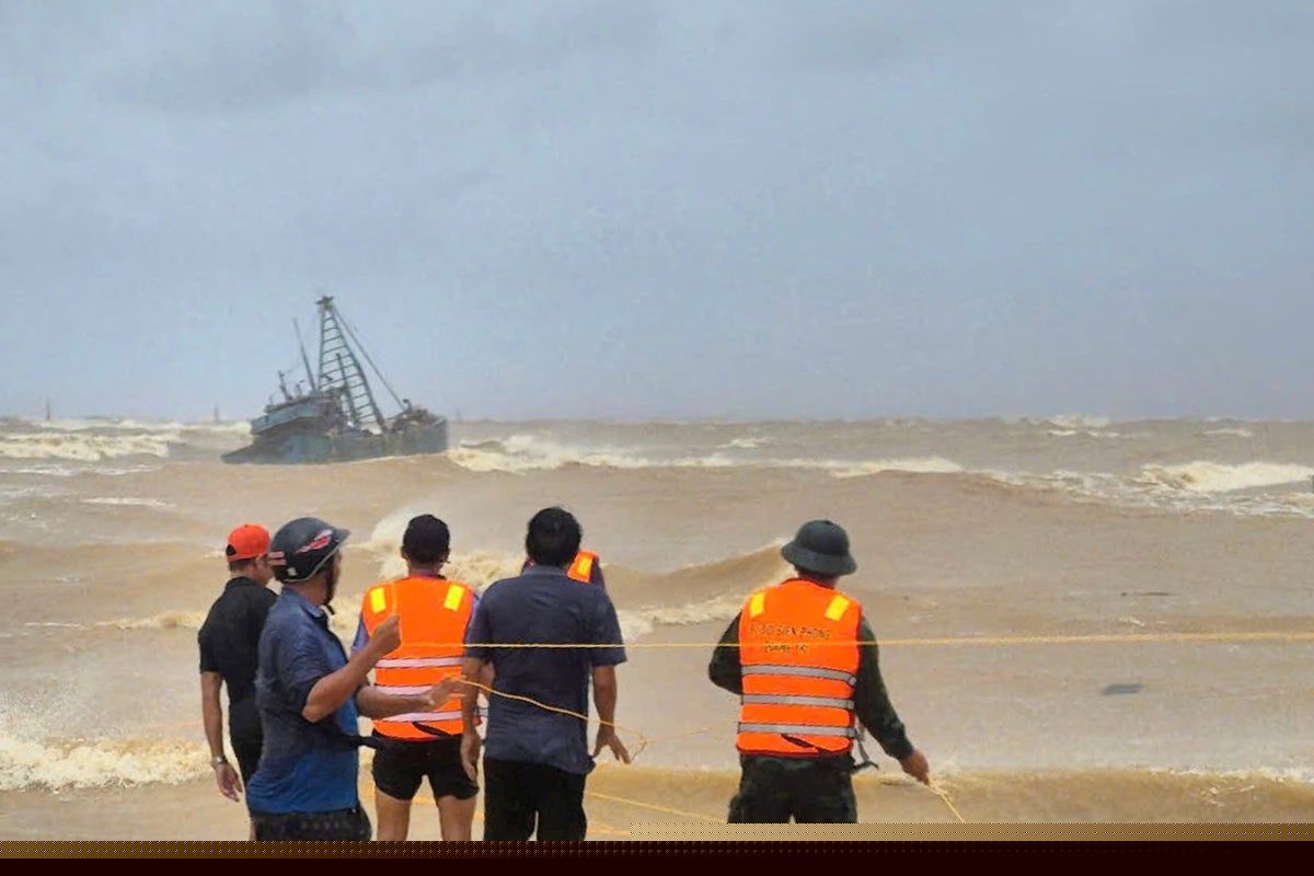 Typhoon Bualoi leaves 9 dead and 17 missing as it hits Vietnam