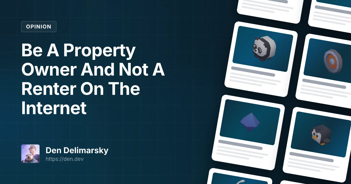 Be A Property Owner And Not A Renter On The Internet