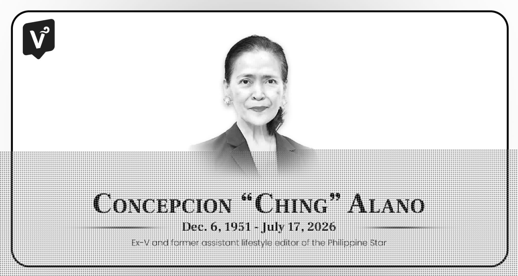 Ching Alano, ex-‘V’ and Star lifestyle editor, writes 30