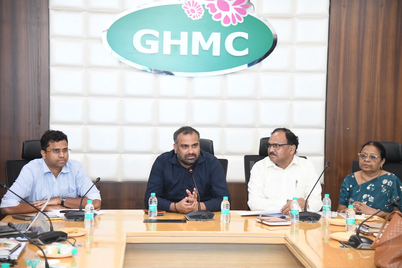 GHMC Reviews Vector Control, Prepares to Launch Online Civil Registration System Portal