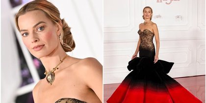 Margot Robbie mahnit me gjerdanin ikonik të Elizabeth Taylor, në premierën e Wuthering Heights në Los Angeles