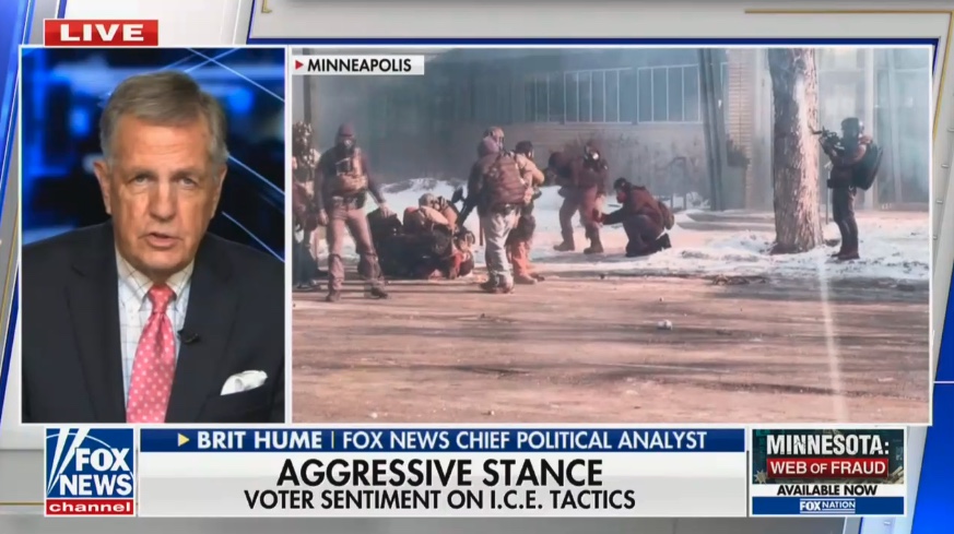 Fox’s Brit Hume Says Trump’s Immigration Crackdown Has ‘Hit Its Political Limits,’ Cites Brutal Poll