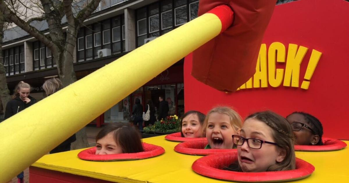 Giant Tetris, laser runs and human whack-a-mole coming to York city centre