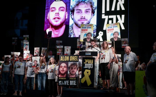 Familias de rehenes israelíes le envían una carta a Trump de cara a su reunión con Netanyahu: “Lo necesitamos”