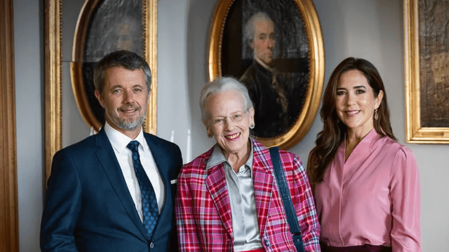 Queen Margrethe II of Denmark showcases her creative talent in exquisite custom gifts for King Frederik X and Queen Mary