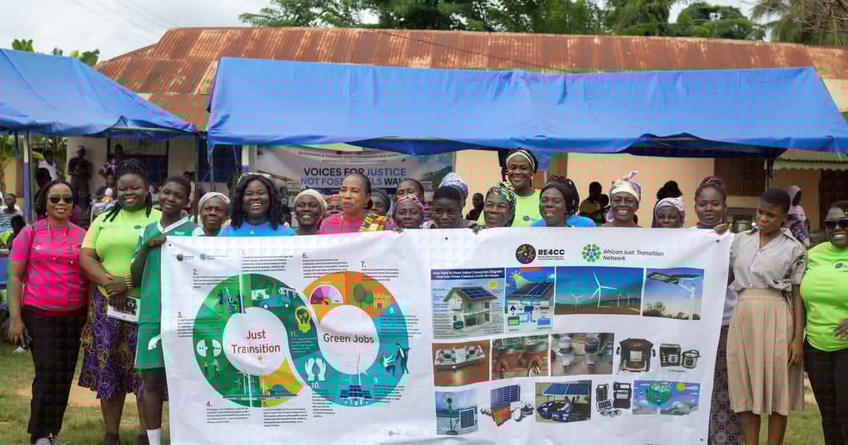Volta Region: Wusuta residents march for Clean Energy and Climate Justice