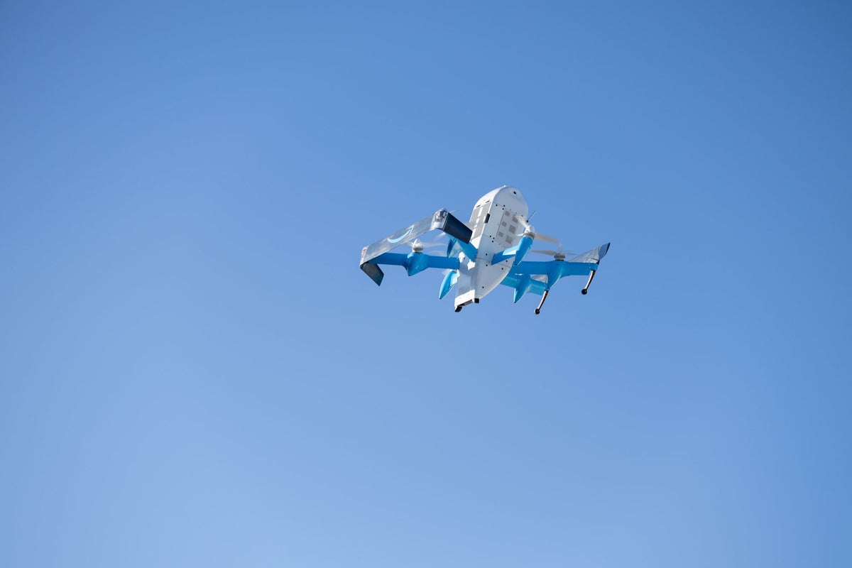 Investigation launched after Amazon drone crashes while delivering package