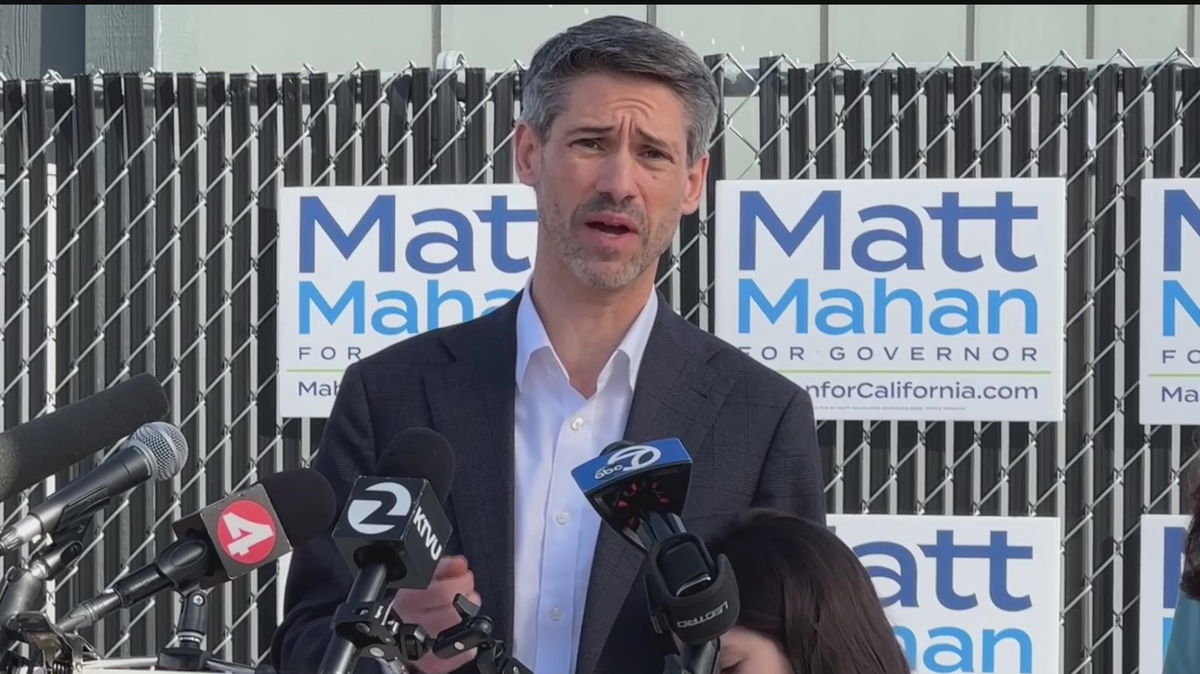San Jose Mayor Matt Mahan announces run for California governor in 2026