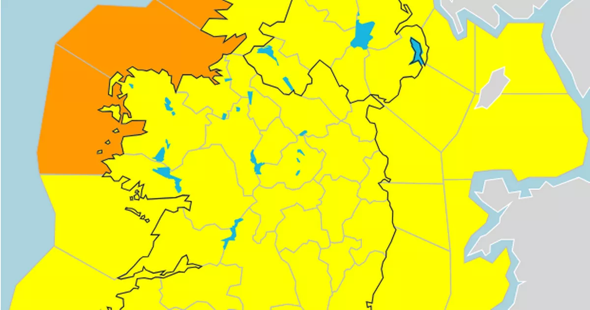 Dublin weather: Storm Amy to wreak havoc with heavy rain and severe gusts