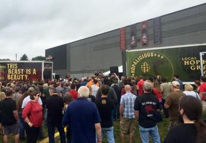 Beer lovers celebrate the release of imperial brews at Ale Asylum's Ferment Dissent