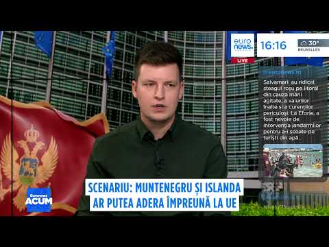Muntenegru și Islanda, tot mai aproape de UE în 2028