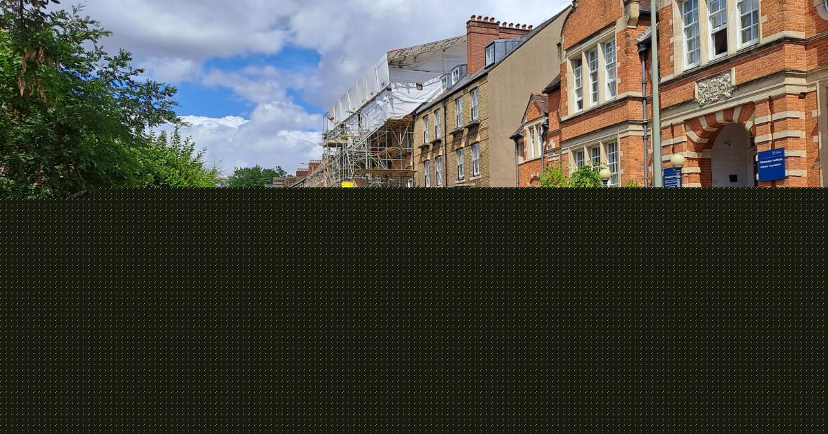 Road closure announcement for busy city centre street