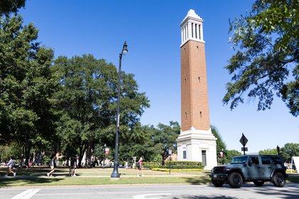 Alabama Supreme Court holds hearing on campus
