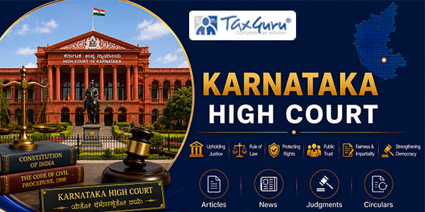 Karnataka HC Sets Aside GST Refund Rejection and Remands Section 54 Refund Claim