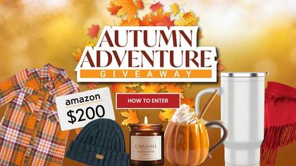 The Autumn Adventure Giveaway: Enter to Win a $200 Amazon Gift Card