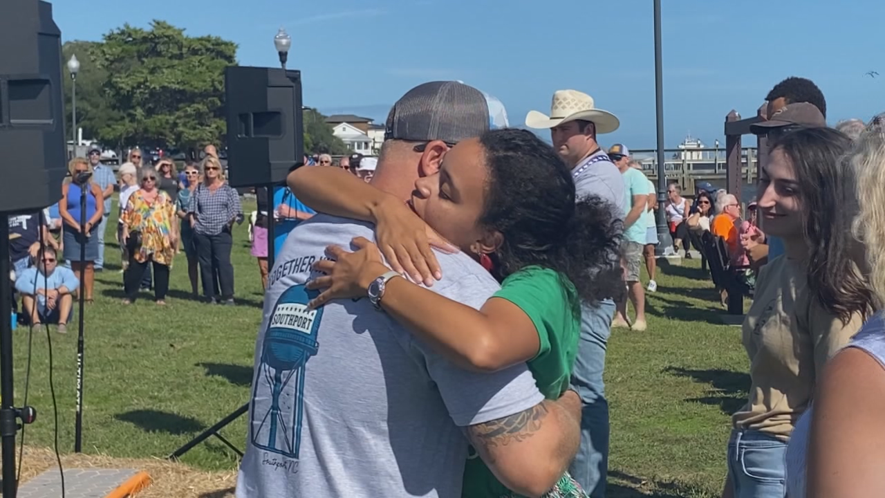 ‘My mom was full of joy;’ Daughter of Southport shooting victim shares tribute at vigil