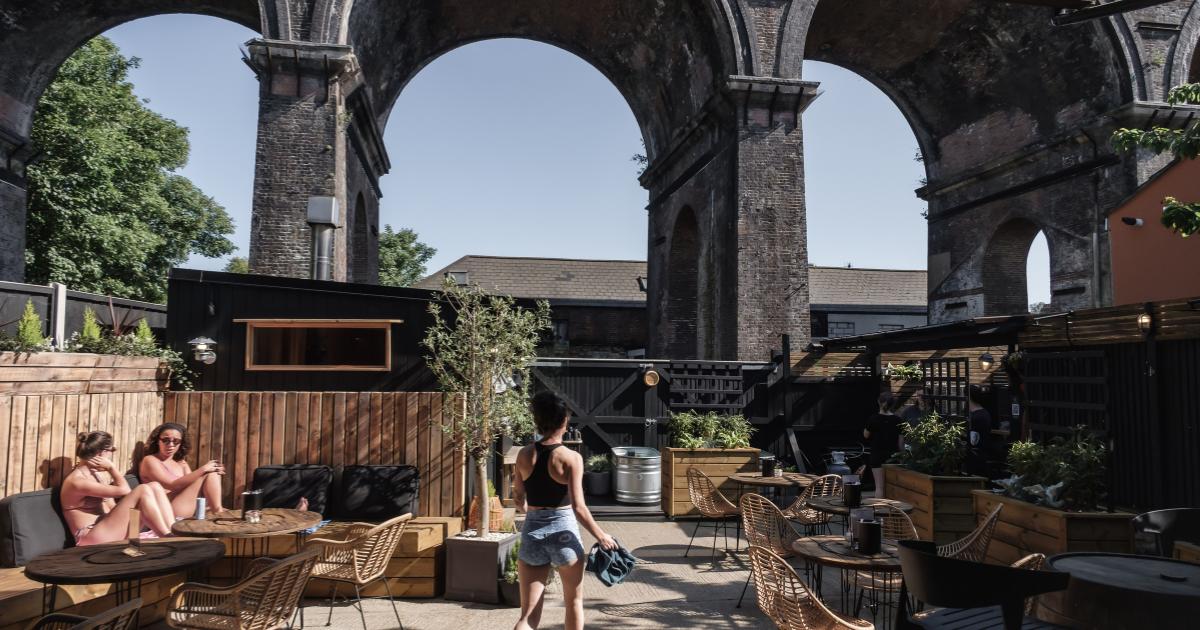 Luna Hut opens tranquil sauna café with garden and courtyard in Brighton