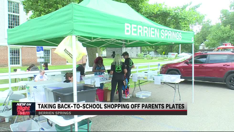 Backpacks for Berrien hosts their Stuff-a-Bus event, ultimate goal of easing stress on families