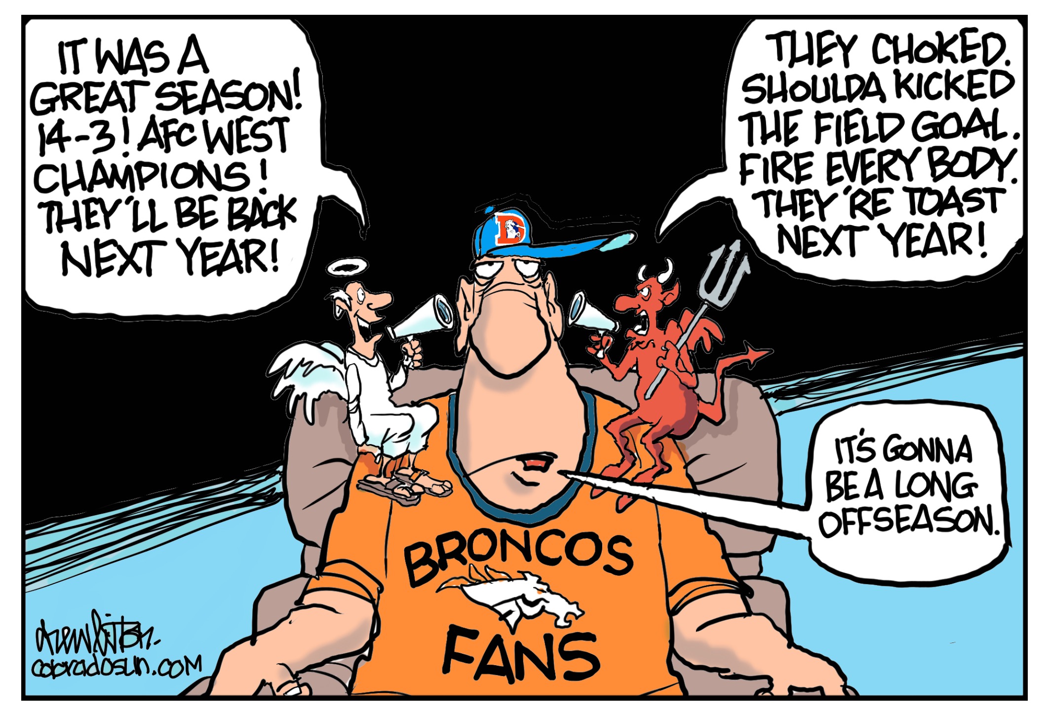 Drew Litton: The voice(s) of the fans