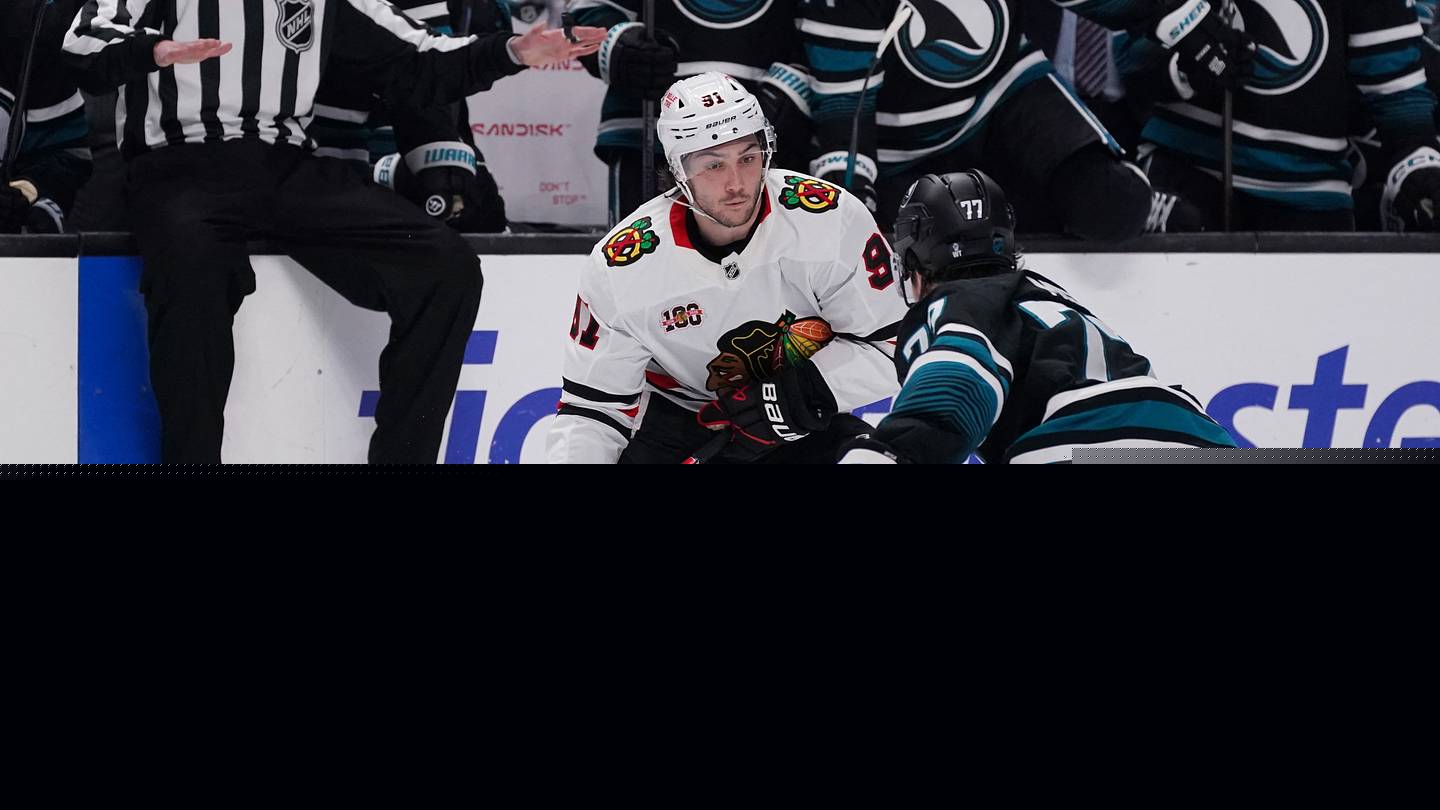 Blackhawks 2026-27 projected forward lines, without Bedard