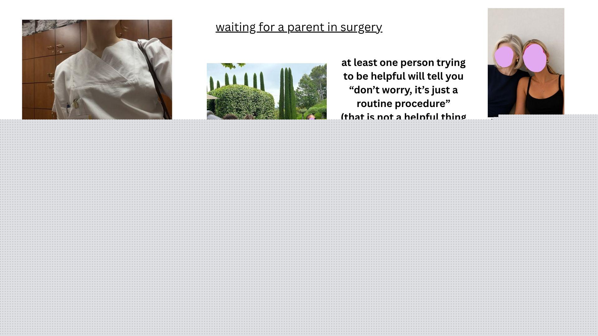Starter Packs - waiting for a parent in surgery starterpack | /r/starterpacks