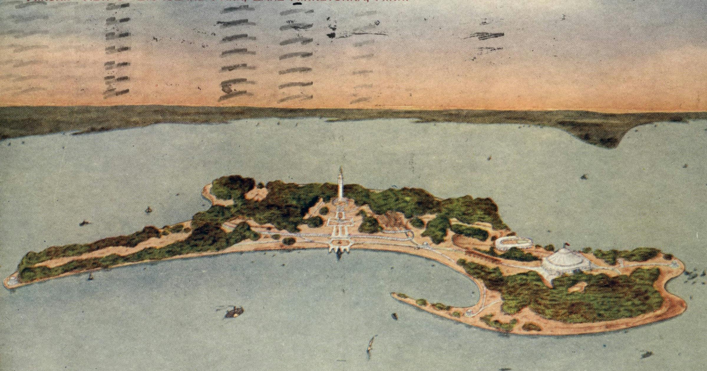 Lake Minnetonka's Big Island once had an amusement park. Why did it close?