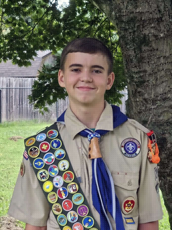 Lukas Howlett earns rank of Eagle Scout