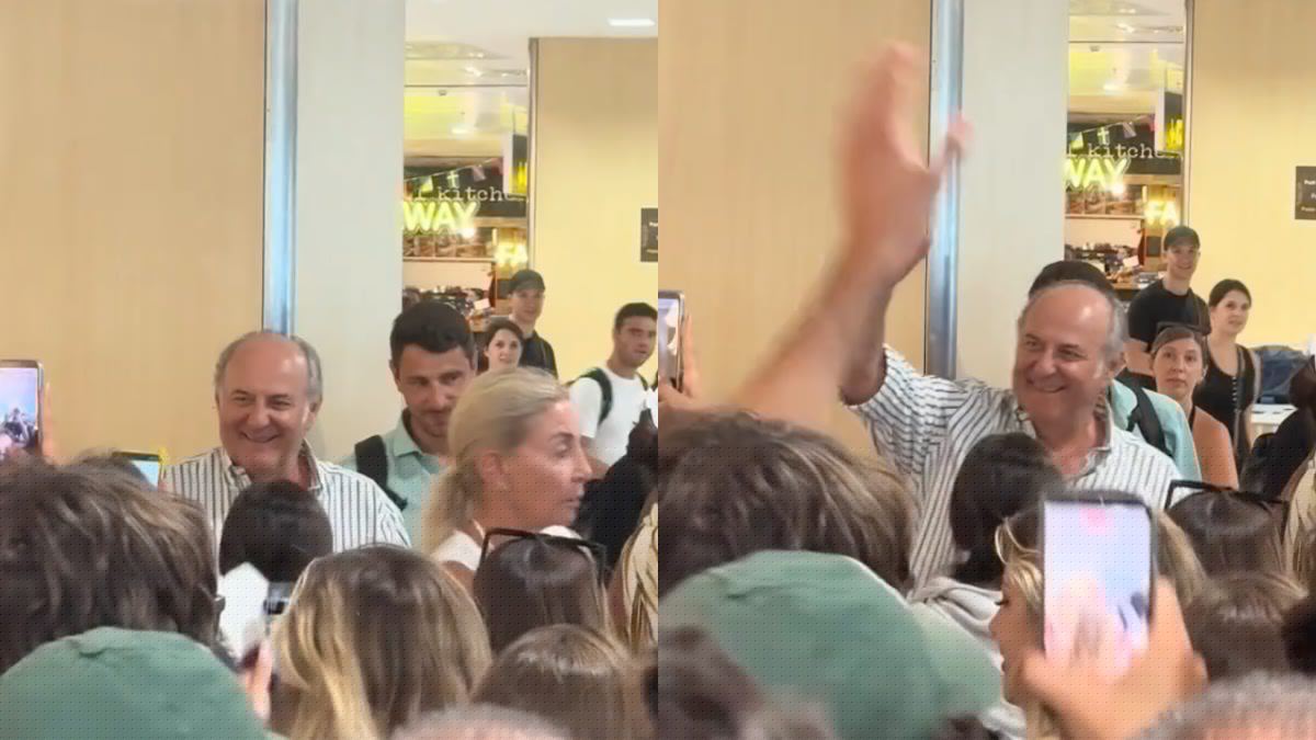 “Quando l’aereo ha 16 ore di ritardo, ma all’aeroporto di Ibiza incontri Gerry Scotti”: il video dei turisti italiani è virale