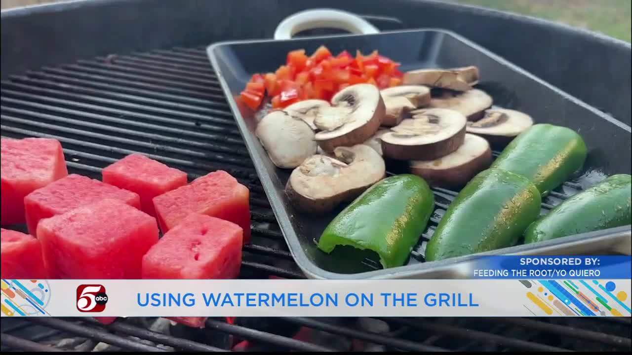 Smoky meets sweet on the grill